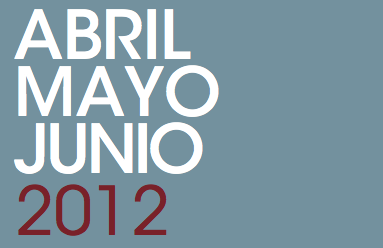 Programación Abril – Mayo – Junio 2012