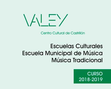 Oferta escuelas culturales 2018-2019