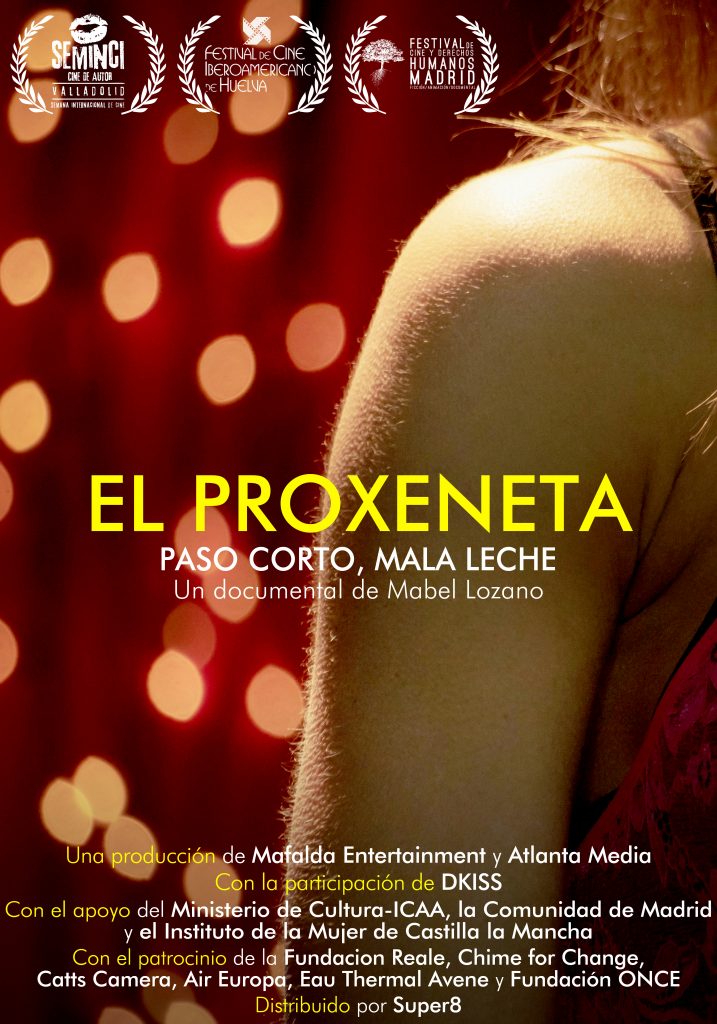 CARTEL EL PROXENETA con laureles