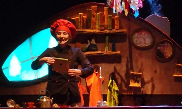 Teatro para escolares. Mar rojo: Nina cocinamiedos