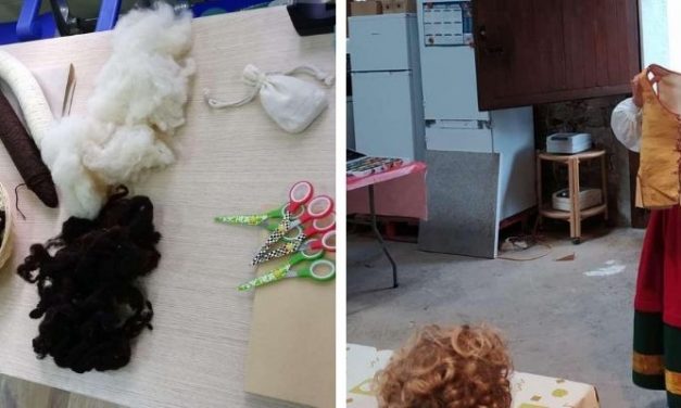 Teatro. Aladanza educación y tradición: Vistiéndonos como antaño