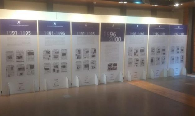 Exposición. 30º aniversario de LA NUEVA ESPAÑA de Avilés y Comarca en Portada 