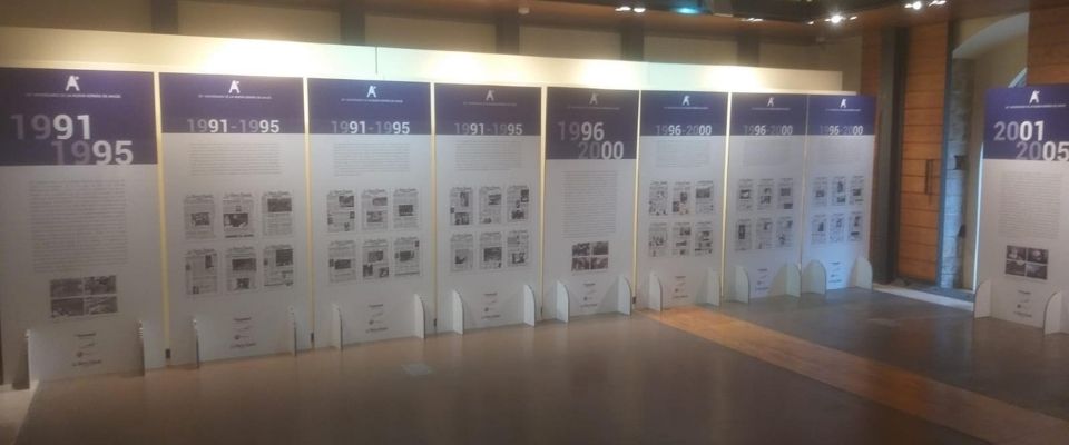 Exposición. 30º aniversario de LA NUEVA ESPAÑA de Avilés y Comarca en Portada 