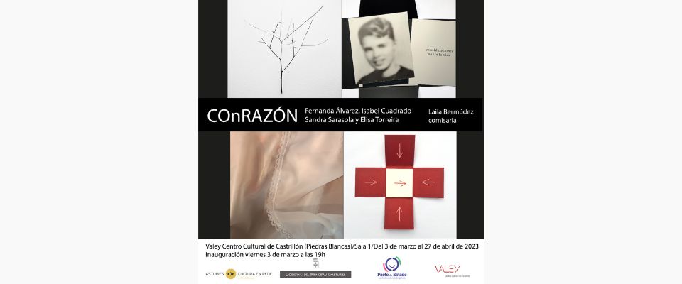 Exposición – Sandra Sarasola, Elisa Torreira, Fernanda Álvarez, Isabel Cuadrado: ‘COnRAZÓN’