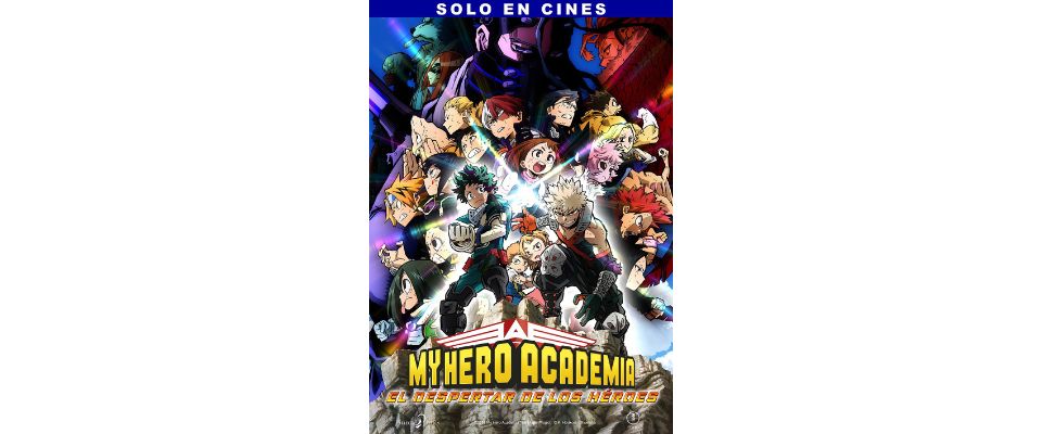 Cine – Ciclo Manga:  MY HERO ACADEMIA: EL DESPERTAR DE LOS HÉROES