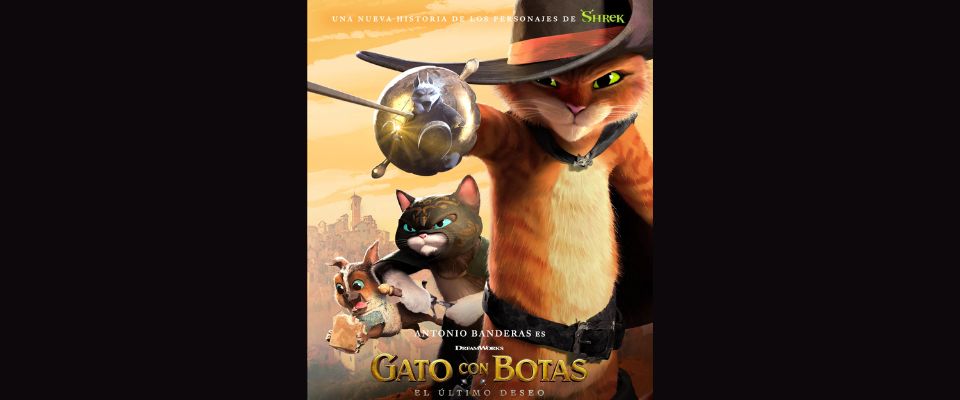 Cine en la calle – El gato con botas: El último deseo