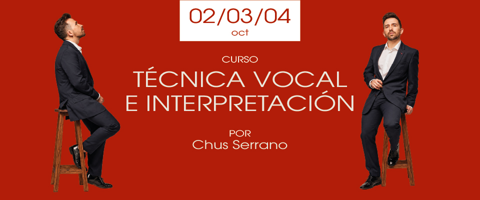 Curso de técnica vocal e interpretación